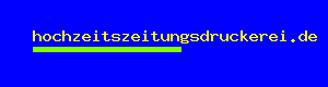 hochzeitszeitungsdruckerei.de is for sale